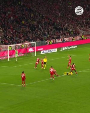 后卫我也能踢！中锋凯恩回追倒地滑铲，成功封堵F-席尔瓦射门