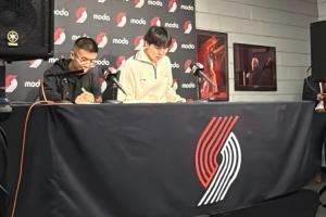 杨瀚森谈首秀：全新的体验和强度 要调整自己的站位 去总结不足